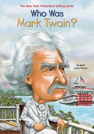 Who Was Mark Twain? book cover