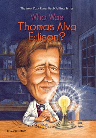 Who Was Thomas Alva Edison? book cover