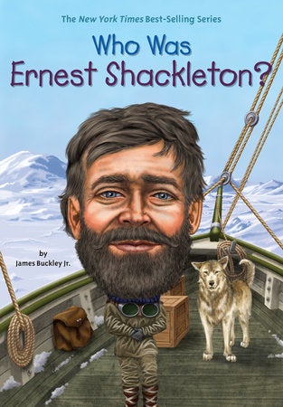 Who Was Ernest Shackleton? book cover