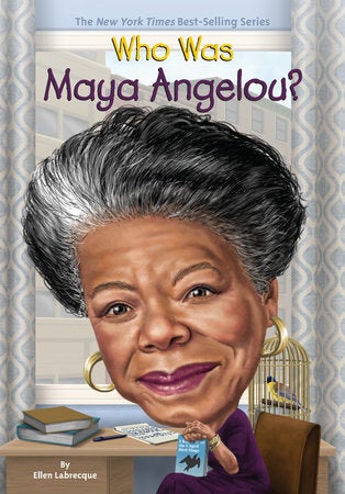 Who Was Maya Angelou? book cover