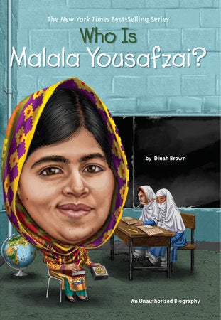 Who Is Malala Yousafzai? book cover