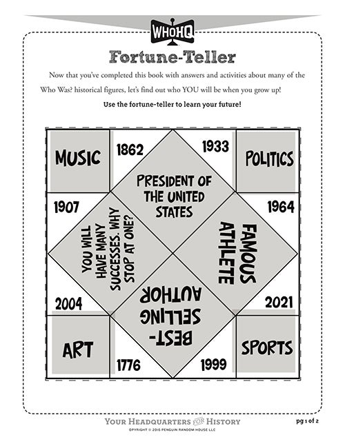 Fortune Tellers Offering Word Hike