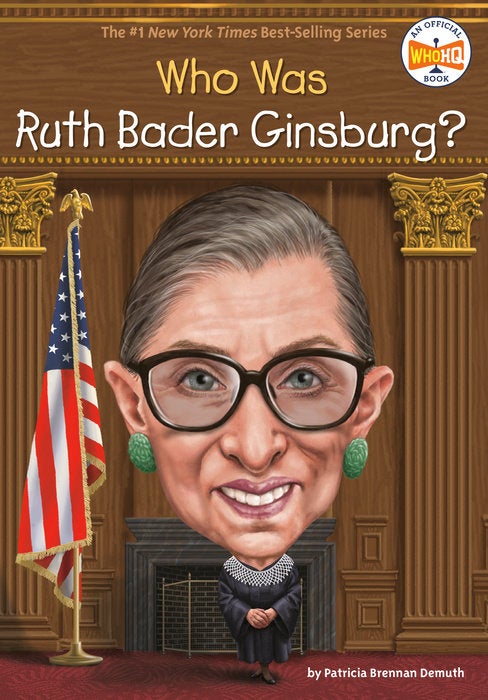 Who Was Ruth Bader Ginsburg? book cover