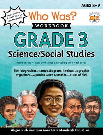 Who Was? Workbook: Grade 3 Science/Social Studies book cover