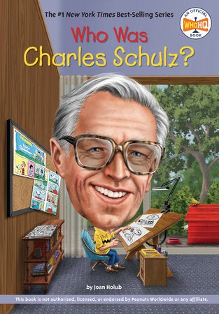 Who Was Charles Schulz? book cover