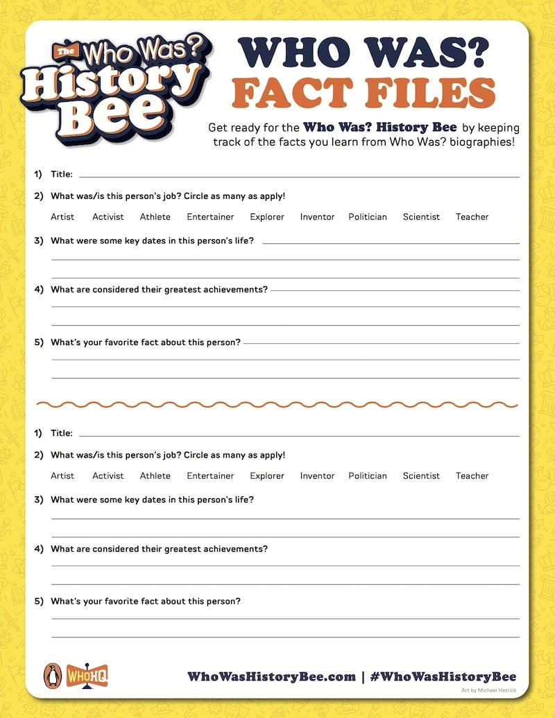 Who Was? Fact Files