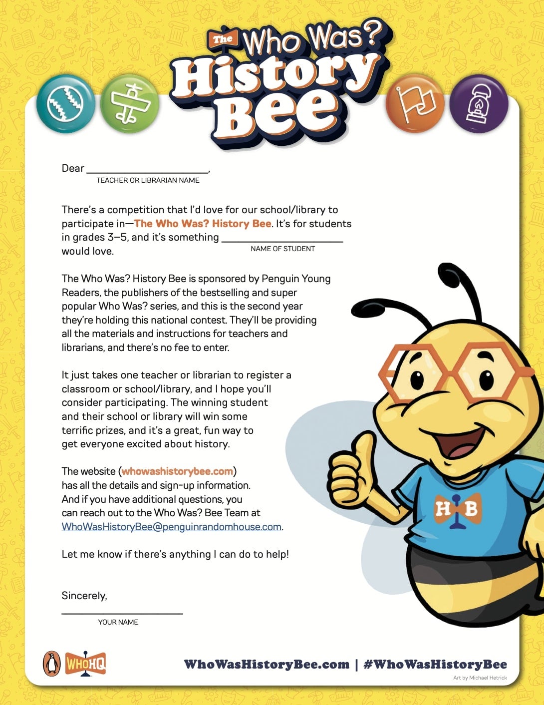 Ask Your Child’s Teacher to Participate